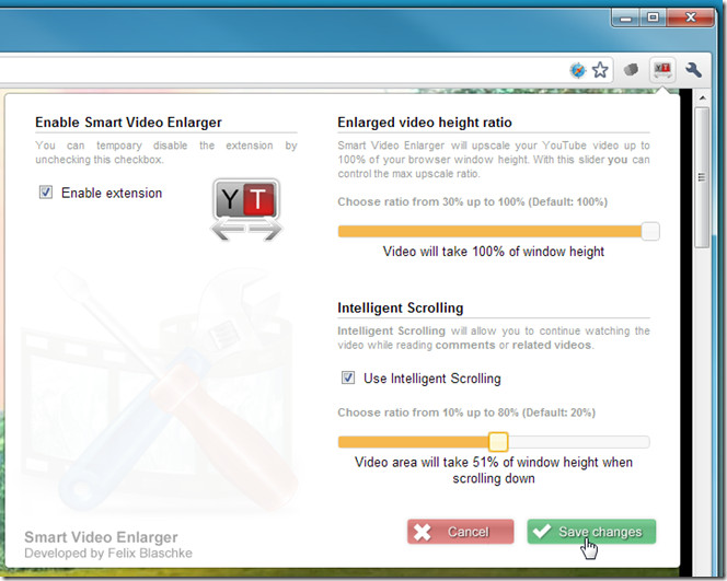 664x531 Auto Change Video Size Of Youtube In Chrome