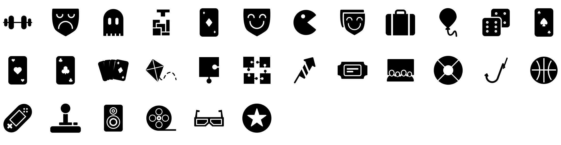 2280x589 Glyph Icons Premium Pack