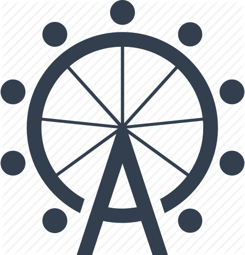 492x512 Carusel, Entertainment, High, London Eye, Place, Spinning, View Icon