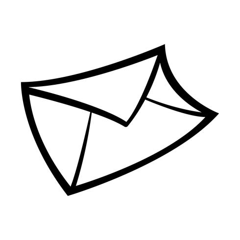 490x490 Envelope Icon Vector Illustration