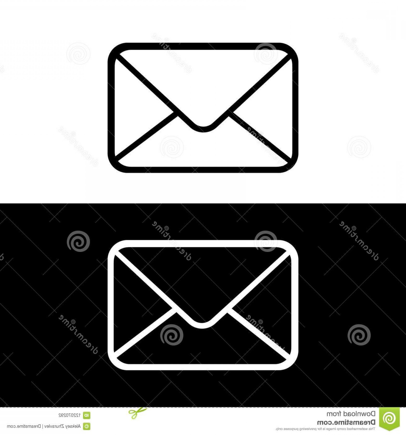 1560x1668 Mail Icon Envelope Sign Email Icon Letter Icon White Black