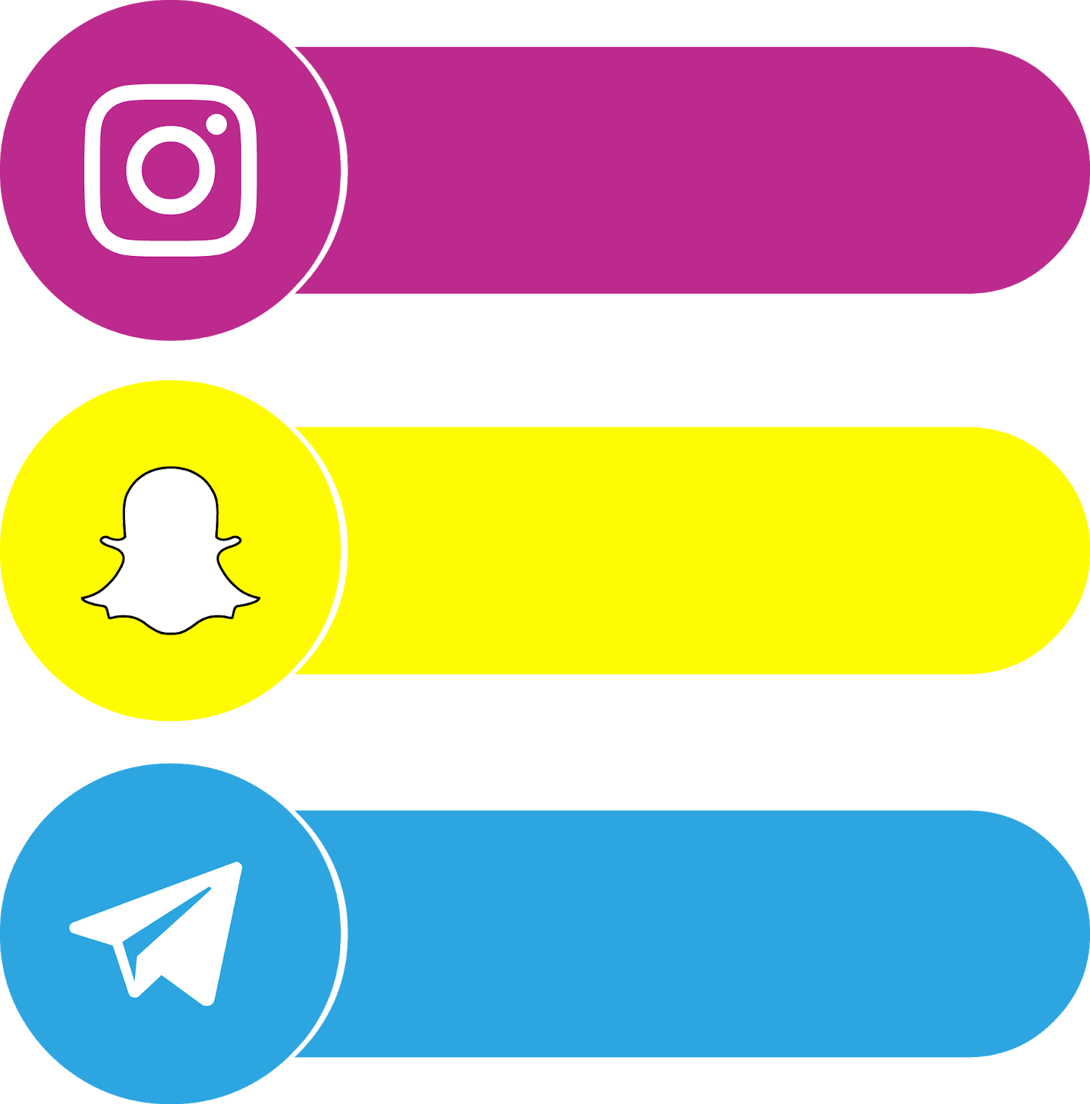 1579x1600 Download Icons Instagram Telegram Snapchat