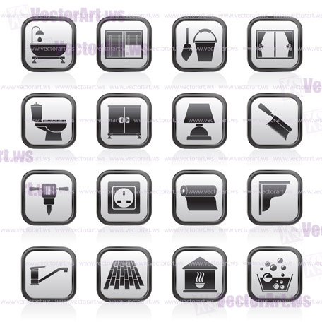 456x456 Construction And Building Equipment Icons