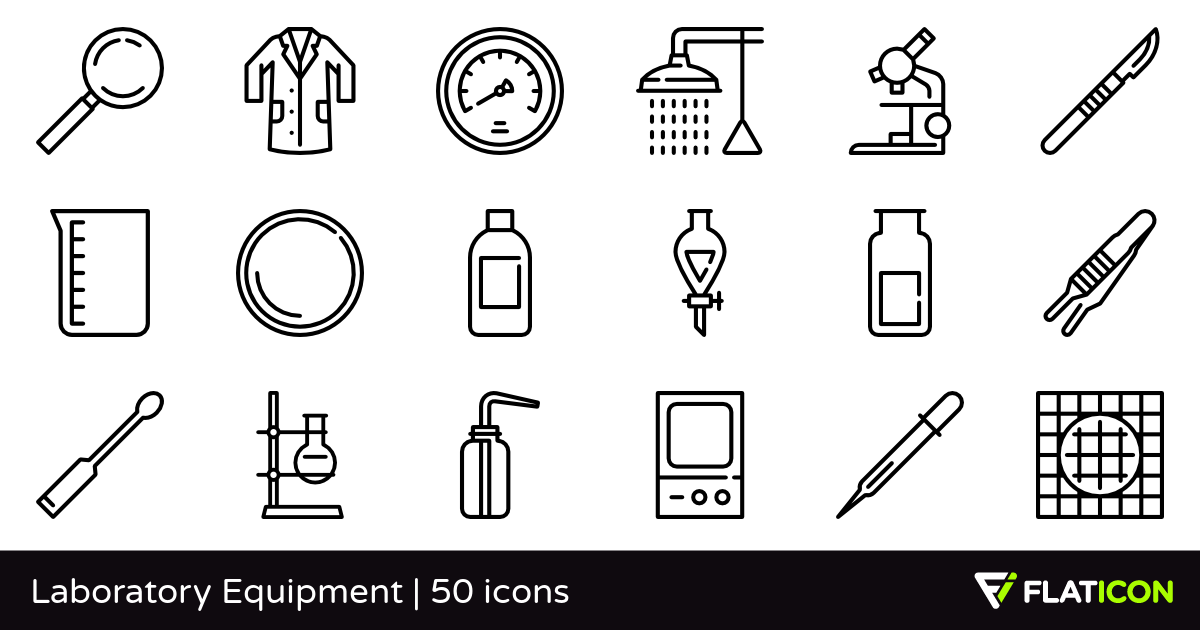 1200x630 Laboratory Equipment Free Icons