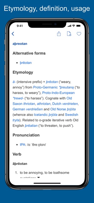300x649 Old English Etymology On The App Store