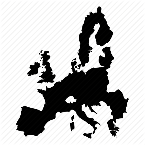 512x512 Eu, Euro, Europe, European Union, Map Icon