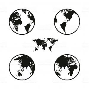 300x300 Europe North South America Africa Global World Planet Earth Icon