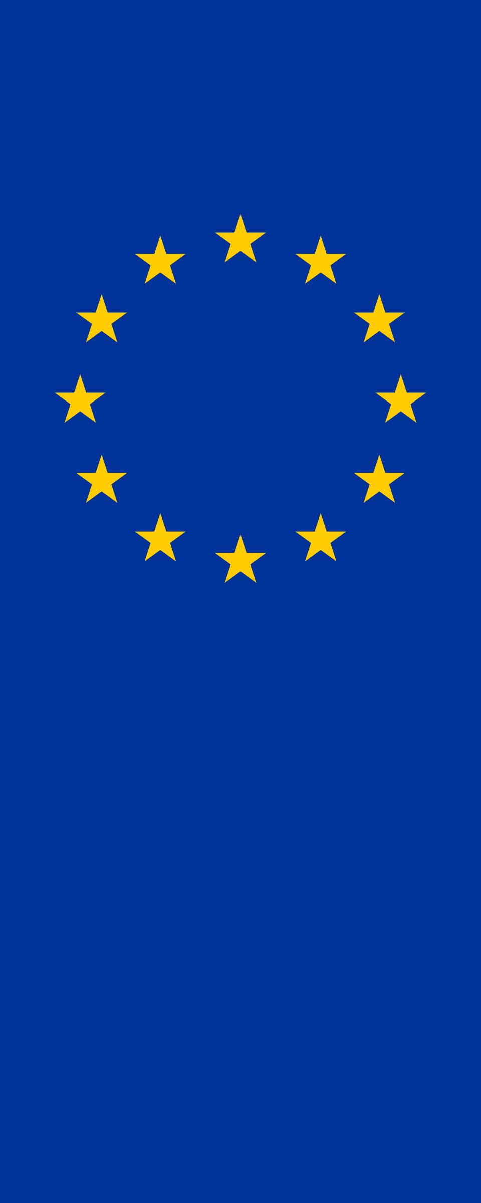 960x2400 Vertical Flag Of Europe Icons Png