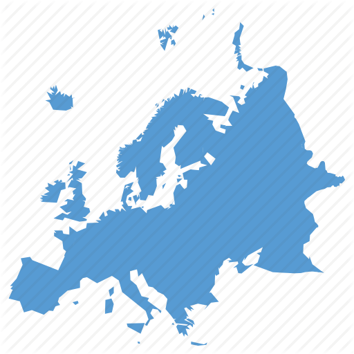 512x512 Continent, Europe, European, Gps, Location, Map, Navigation Icon