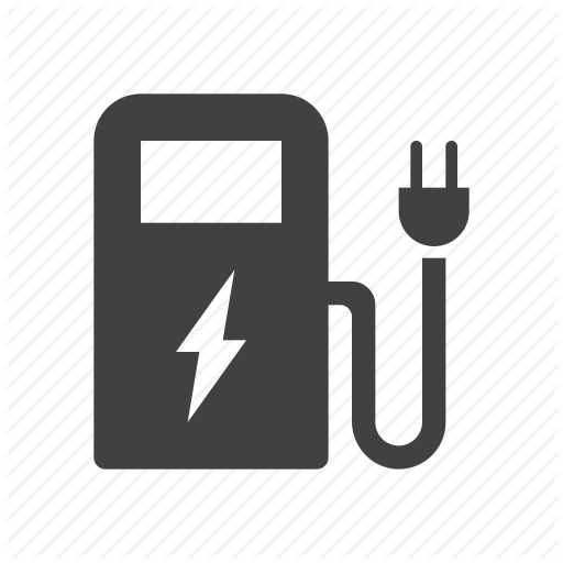 512x512 Car, Electric, Ev, Station Icon