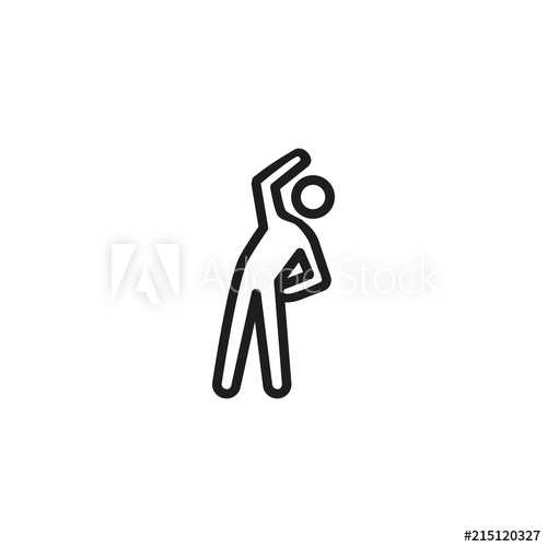 Stretching Person Line Icon Exercise, Workout, Pilates Healthy 500x500 Stretching Person Line Icon Exercise, Workout, Pilates Healthy