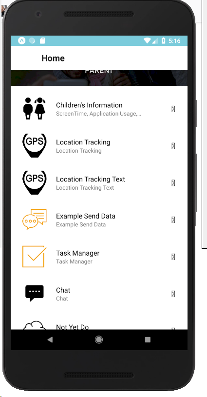 425x814 React Native Using Expo Not Showing Icon Correctly