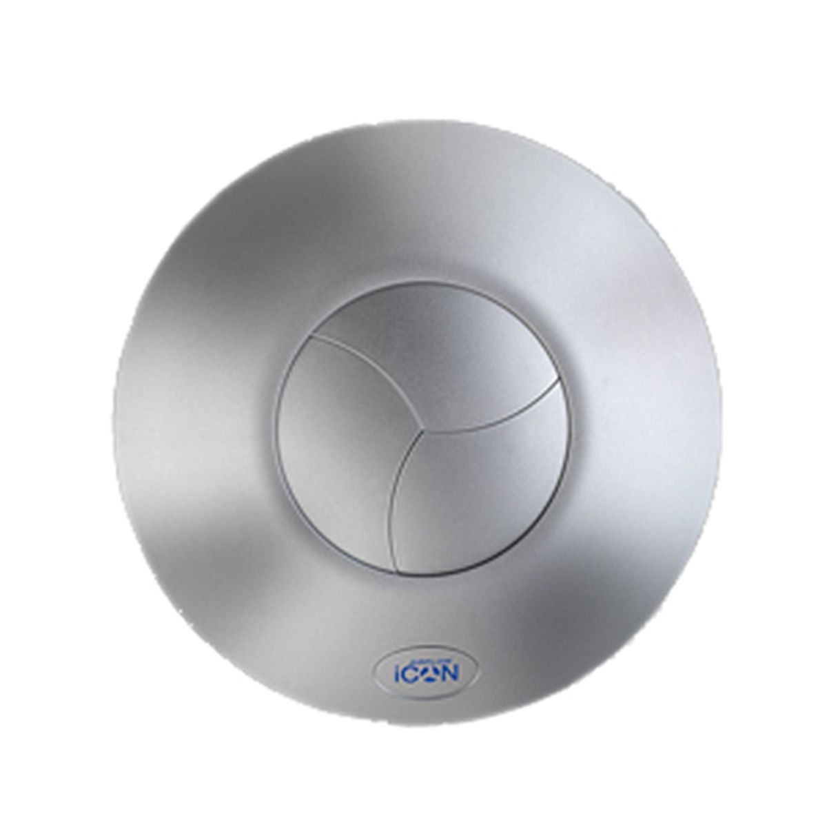 1200x1200 Airflow Icon Silver Extractor Fan Cover
