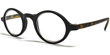 Icon Eyewear Small Round Blacktortoiseshell Reading Glasses 355x178 Icon Eyewear Small Round Blacktortoiseshell Reading Glasses