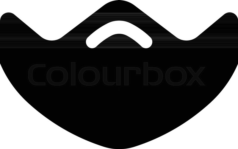 800x500 Glyph Beautiful Face Mask Vector Icon Stock Vector Colourbox