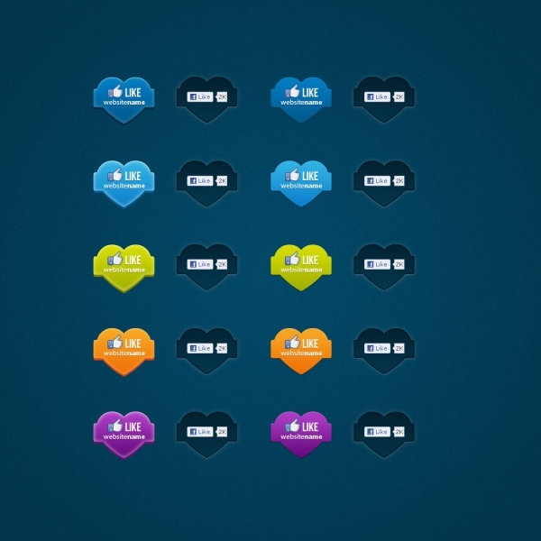 600x600 Download Free Facebook Like Button Icon