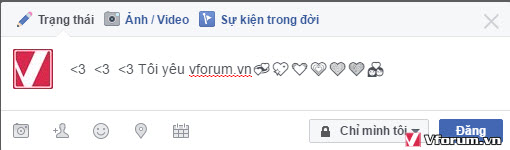 Icon Facebook Status