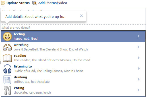 517x342 Facebook Status Updates Now Have Feelings And Activities