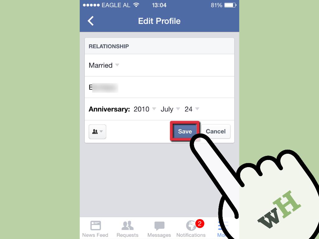 1024x768 How To Change Your Relationship Status On Facebook Mobile Steps