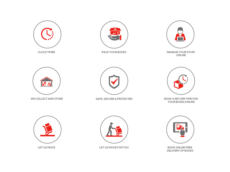 800x600 Package Icons Design