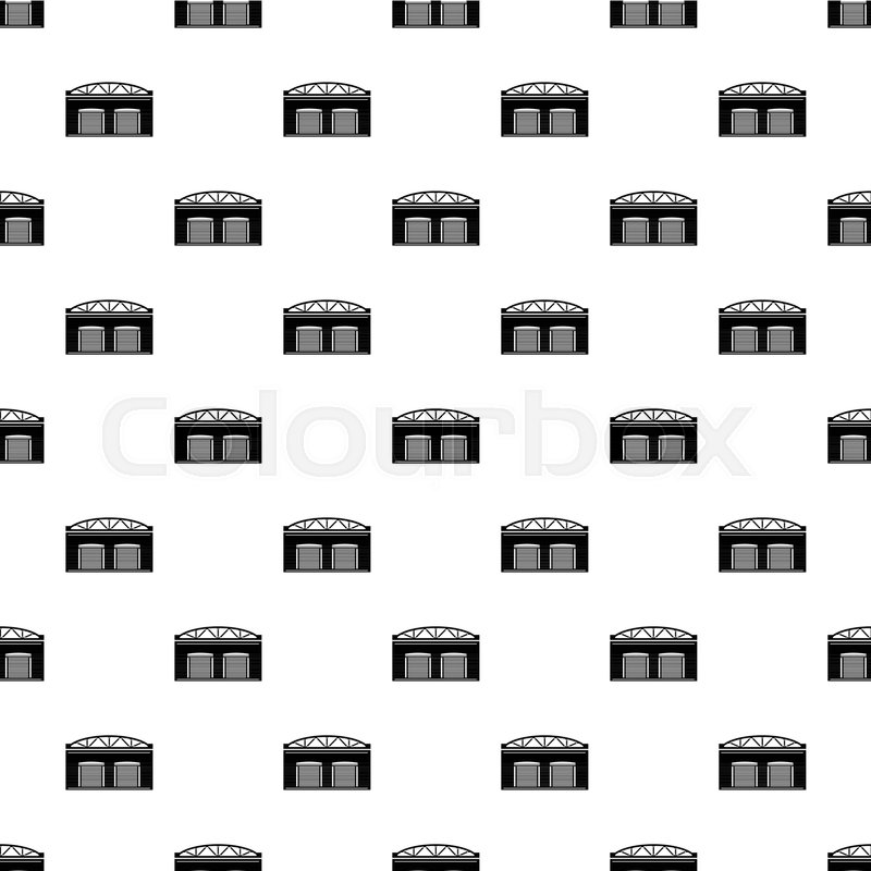 800x800 Warehouse Factory Icon In Simple Style Stock Vector Colourbox
