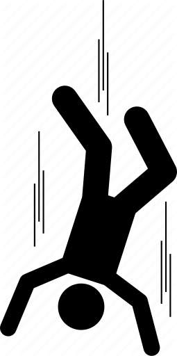 255x512 Drop, Fall, Fast, Free Falling, High Place, Sky, Speed Icon