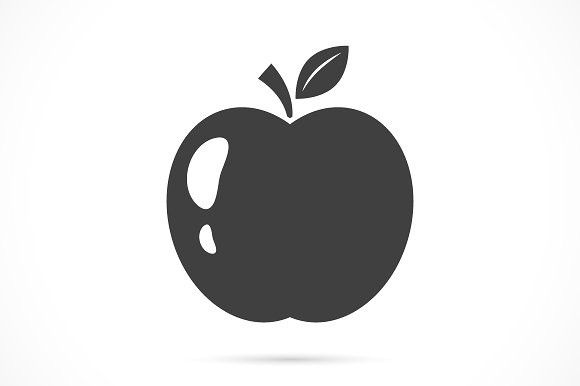 580x386 Apple Vector Icon Fall Icons Fall Icons Apple Vector, Vector