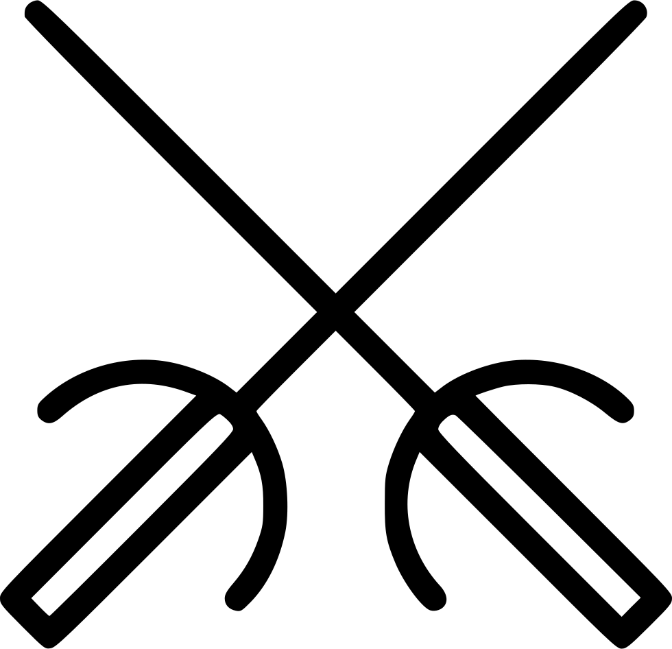 980x946 Sword Fencing Fence Training Png Icon Free Download