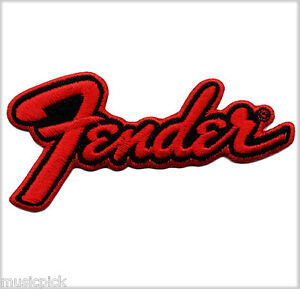 300x289 Fender Patch Vintage Red W Black Style Icon Logo Embroidery Patch