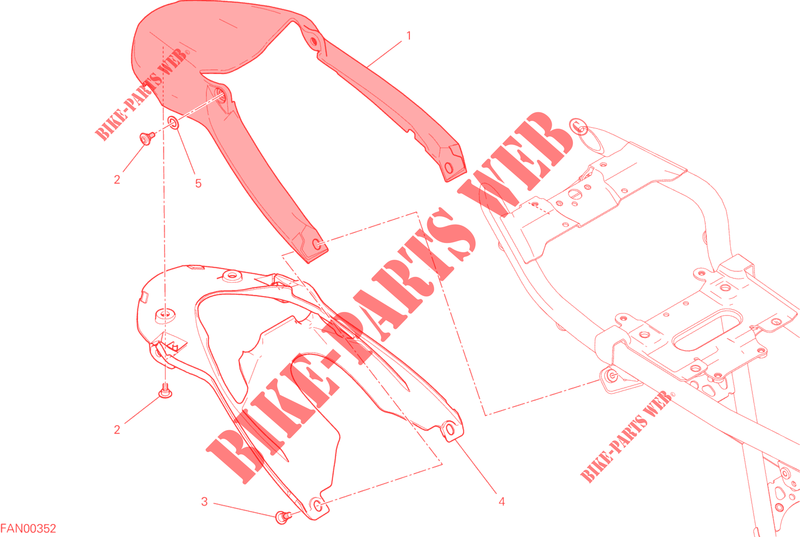 Rear Fender For Ducati Scrambler Icon 800x537 Rear Fender For Ducati Scrambler Icon