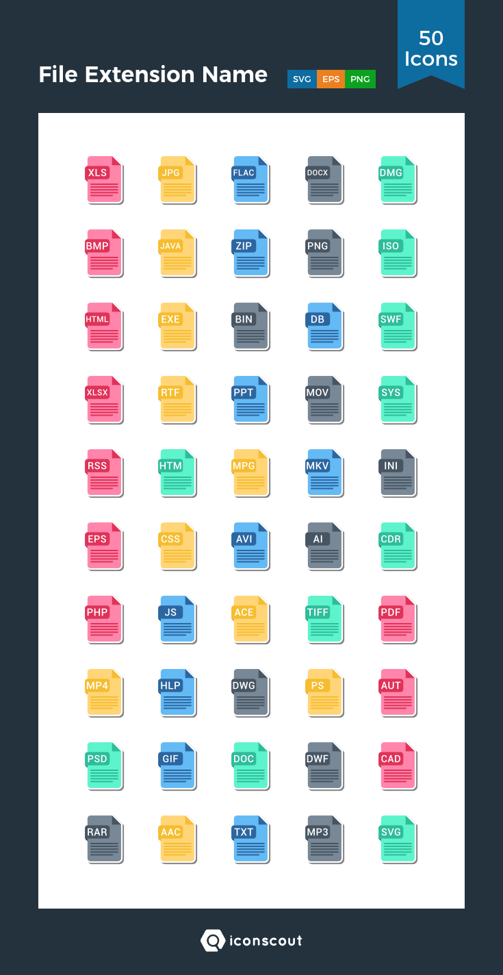 Extension Name Icon Pack 735x1424 Extension Name Icon Pack