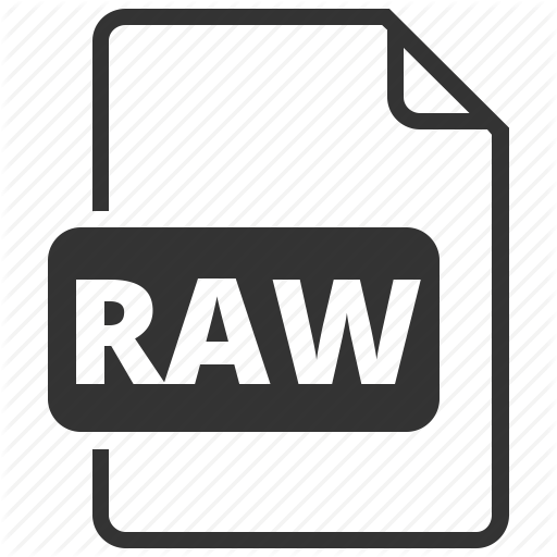 512x512 Format, Filename, Image, Raw, Raw Image Icon