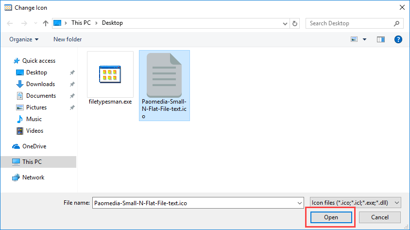 844x473 How To Change The Icon Of A Type In Windows