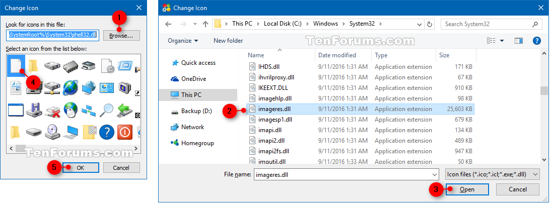1092x406 Change Icon Of Shortcut In Windows Tutorials