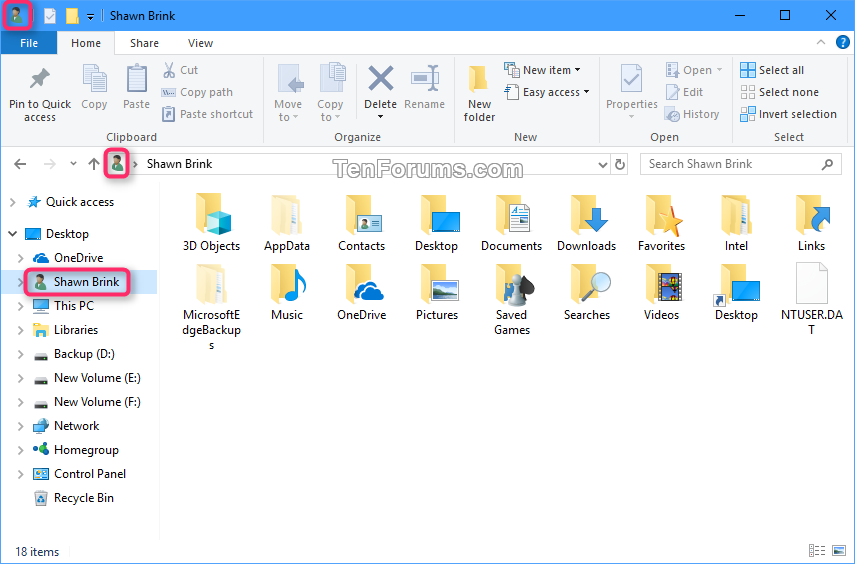 855x564 Change Default Icon For User's In Windows Tutorials