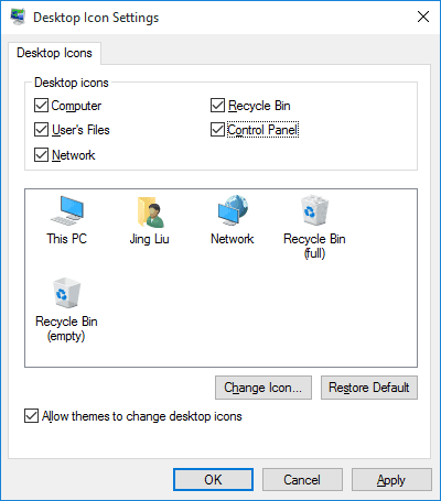 400x455 How To Restore Missing Desktop Icons And In Windows