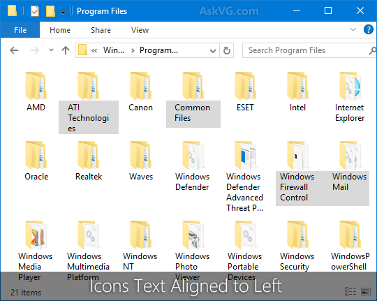 540x431 Windows Fix Text In And Folders Names Aligned