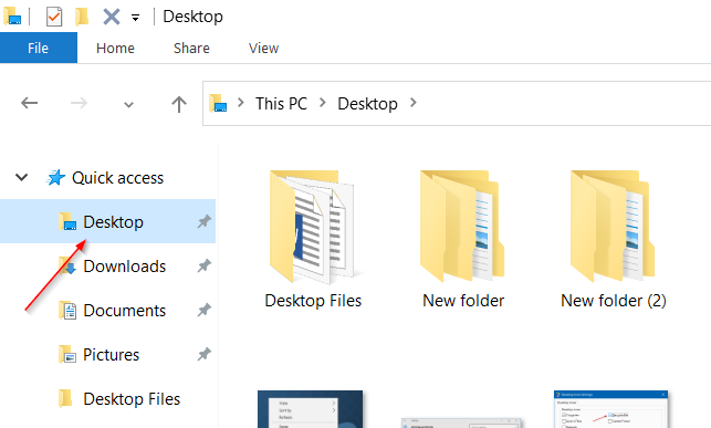 643x387 How To Access Desktop Icons In Windows Tablet Mode