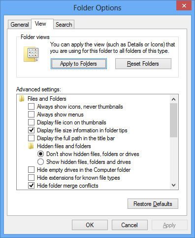 396x482 Windows Thumbnails Not Displayed