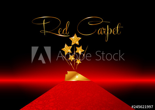 500x357 Hollywood Movie Party Gold Star Award Statue Prize Giving Ceremony