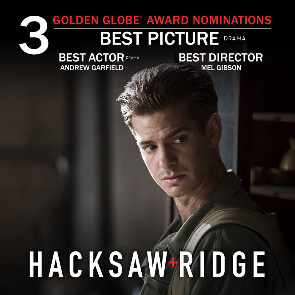 Эндрю Гарфилд личная жизнь. Hacksaw Ridge poster.