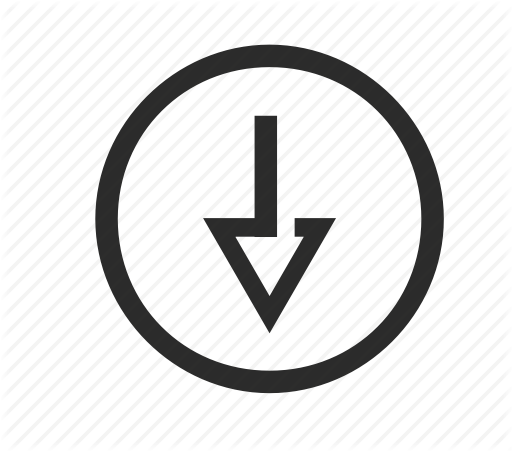 512x451 Circle, Download, Downloads Icon