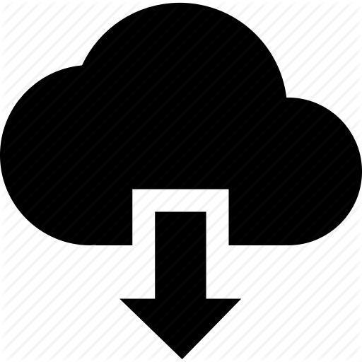 512x512 Cloud, Download, Incomming, Recieve Icon