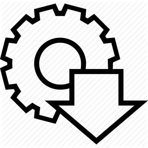 512x512 App, Application, Download, Gear, Install, Software Icon