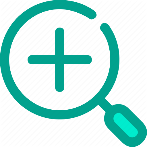512x512 Find, Plus, Search, Zoom Icon