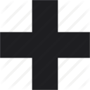 128x128 Plus Icons