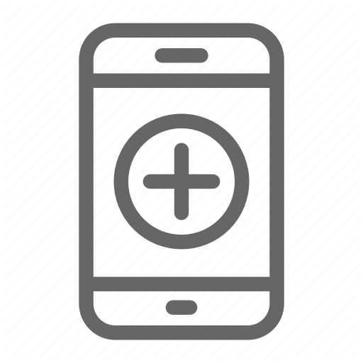 512x512 Add, App, Mobile, More, Phone, Plus Icon