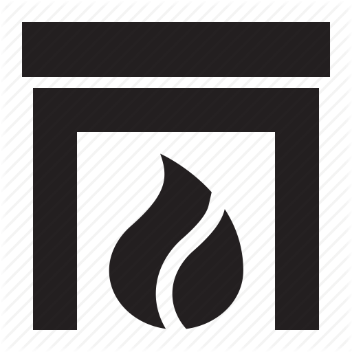 512x512 Fireplace Icon
