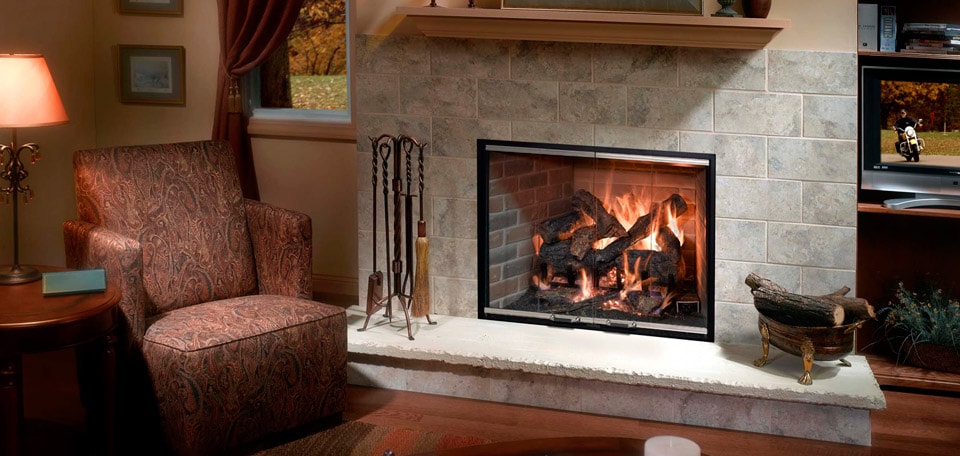 960x456 Heatilator Icon Series Wood Fireplace