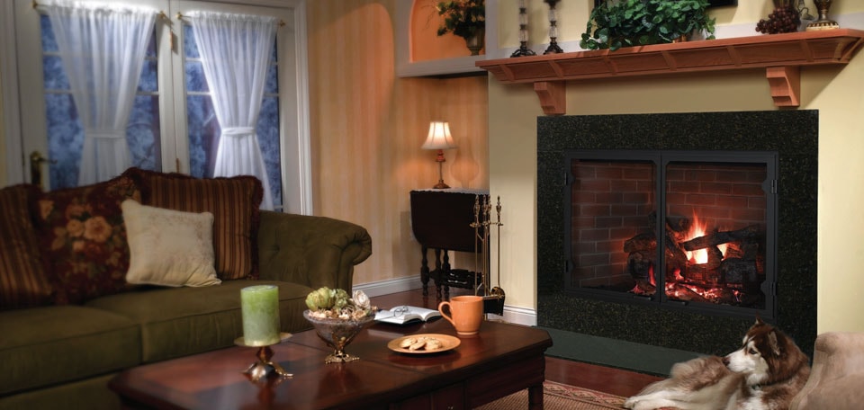 960x456 Icon Series Wood Fireplace